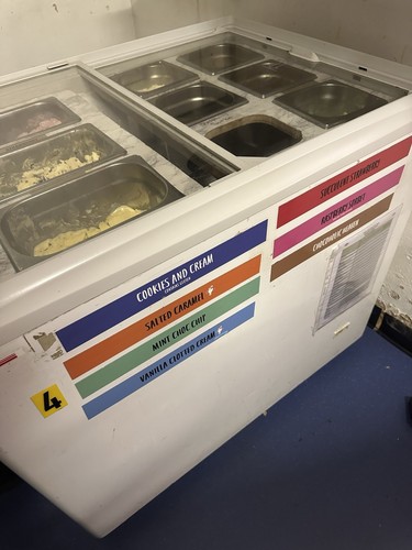 Ice cream freezer - ice,