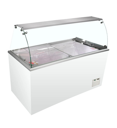 Pan scoop ice cream freezer - 14,