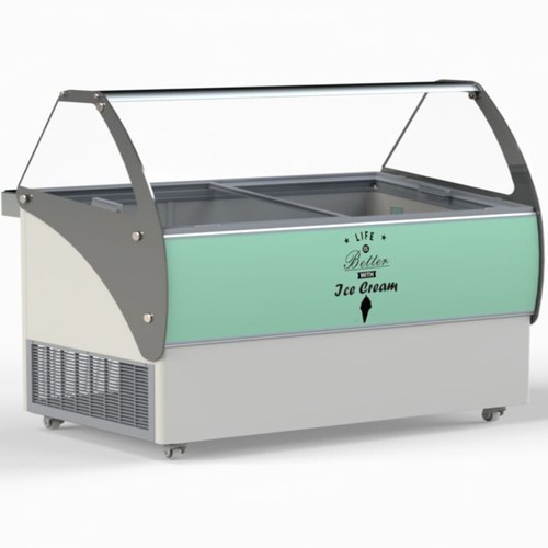 Scoop ice cream freezer - cream, 10